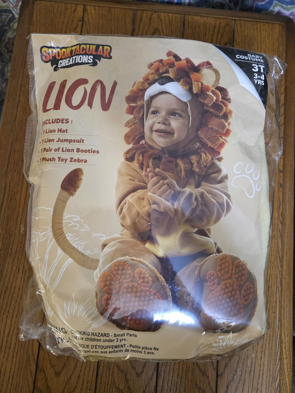 Spooktacular Creations Lion Costume for Kids - Brown and Orange